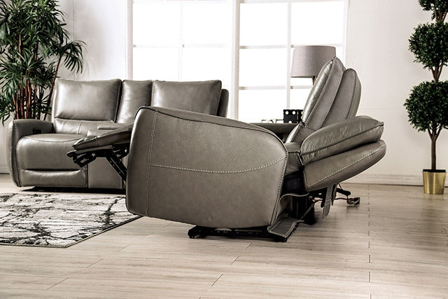 Phineas Power Sofa, Gray - view 5