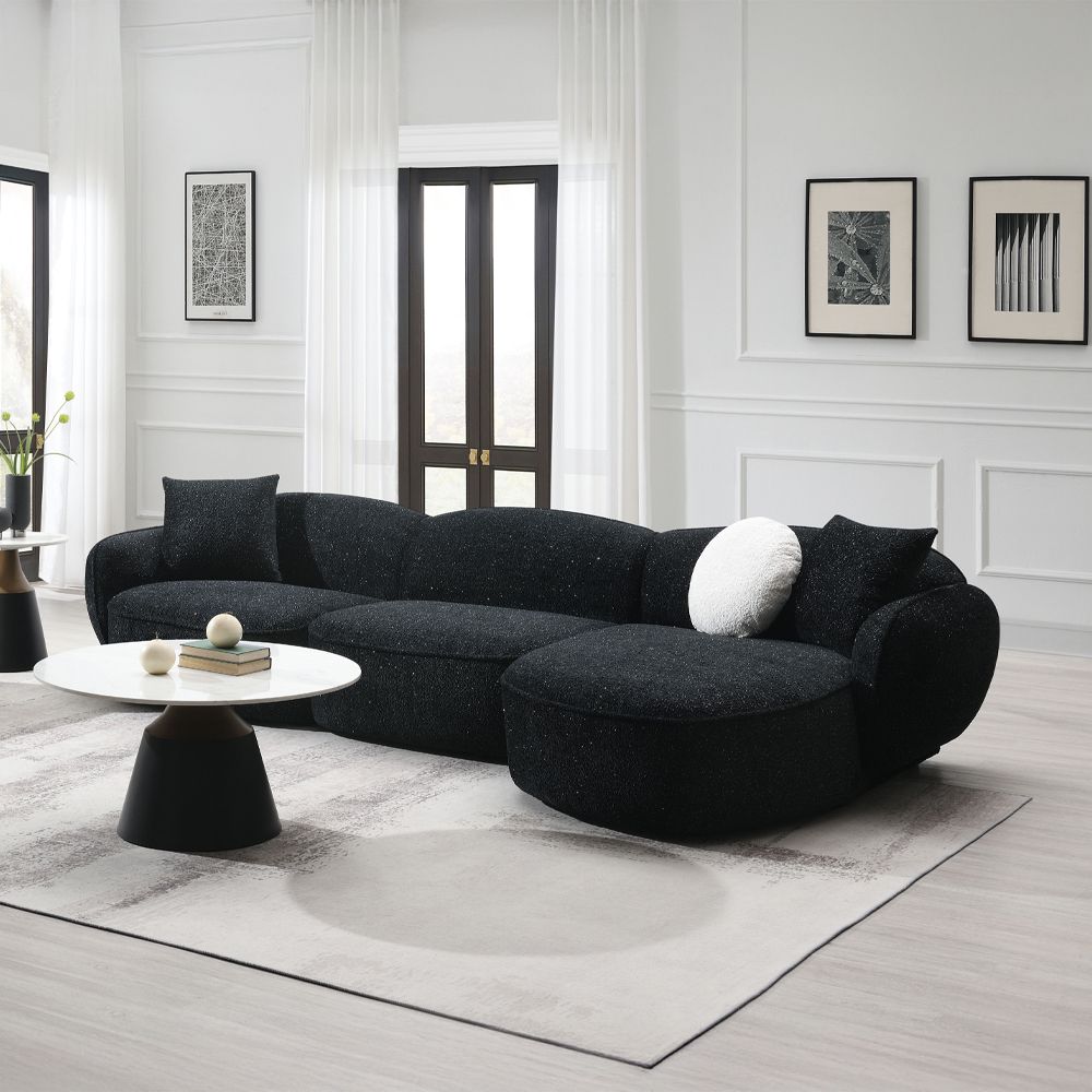 Lucifer Sectional Sofa w/3 Pillows – view 7