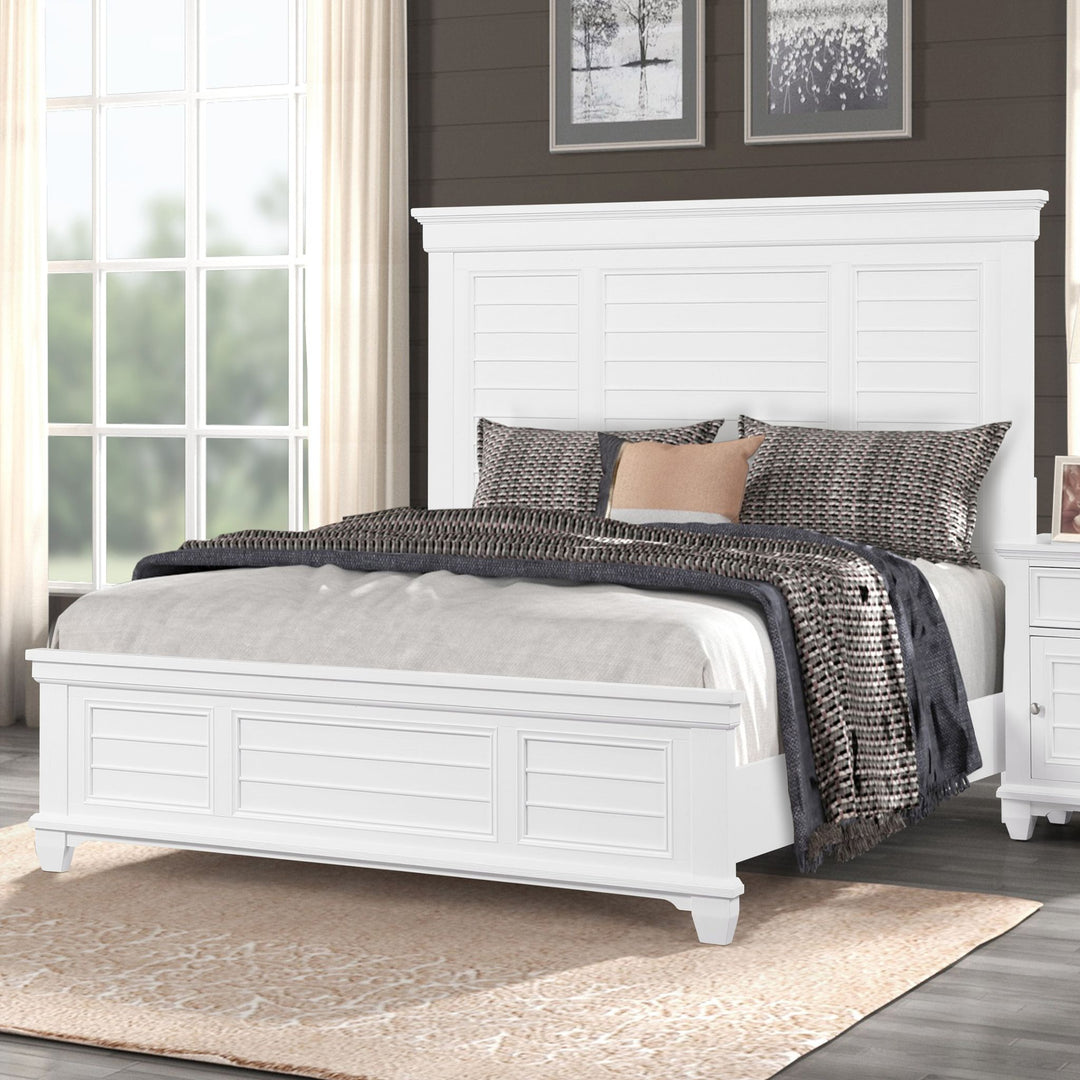 Jamestown 5''0" Q Headboard- White