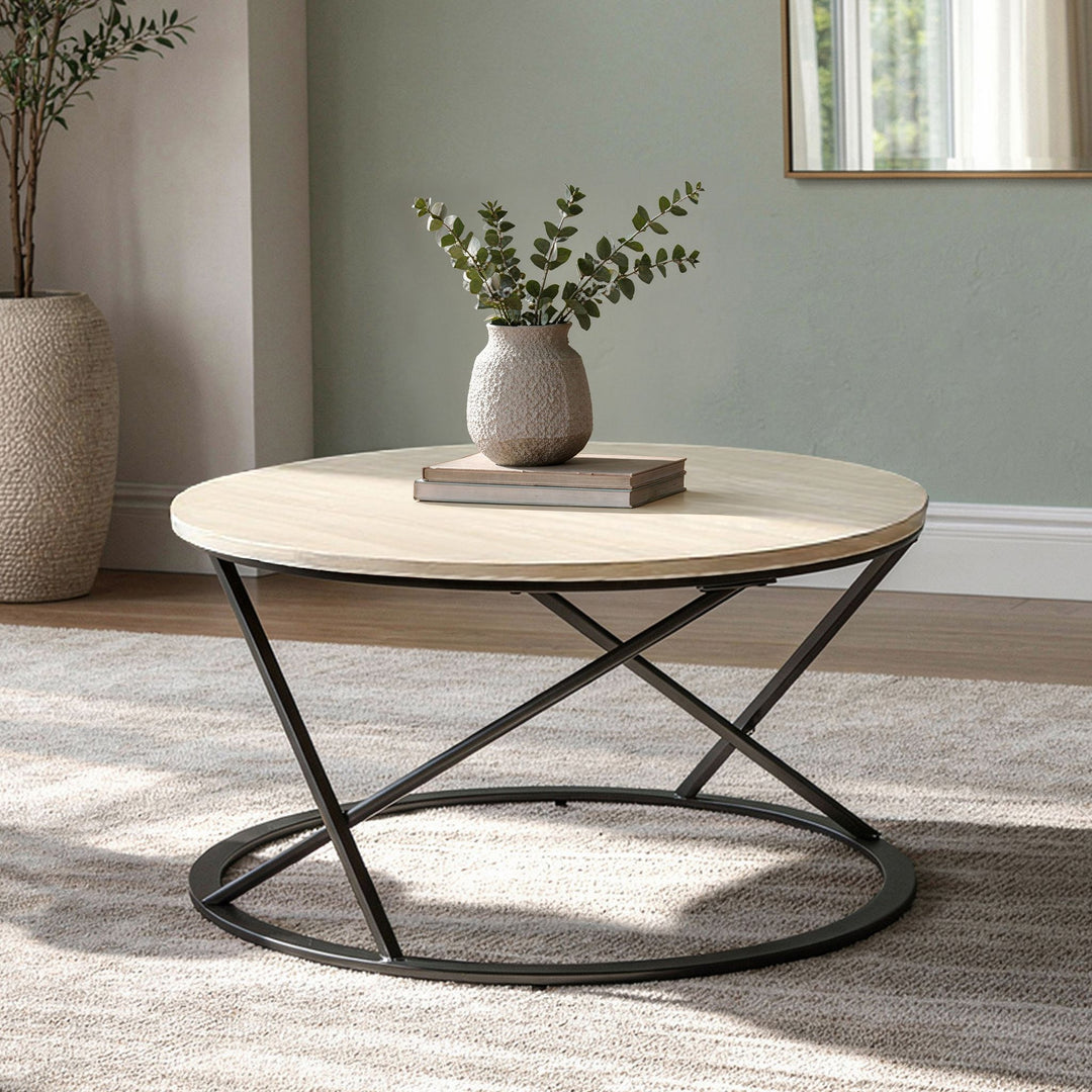 Emery Occasional Set-1 Coffee & 2 End Tables W/white Top