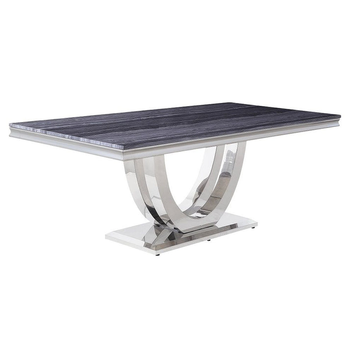 Cambrie Dining Table W/Engineered Stone Top – view 2