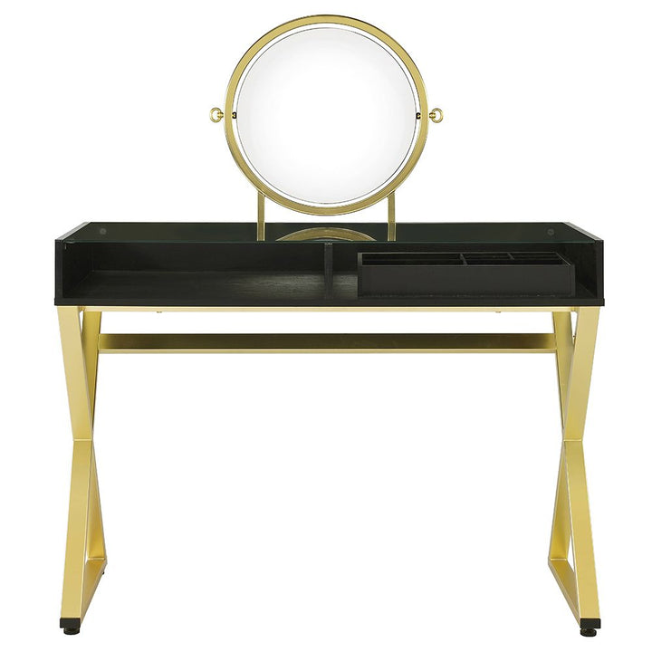 Coleen Vanity Desk W/Mirror &amp; Jewelry Tray – view 3