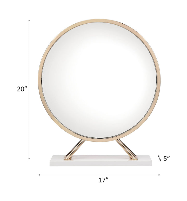Midriaks Mirror &amp; Stool – line drawing