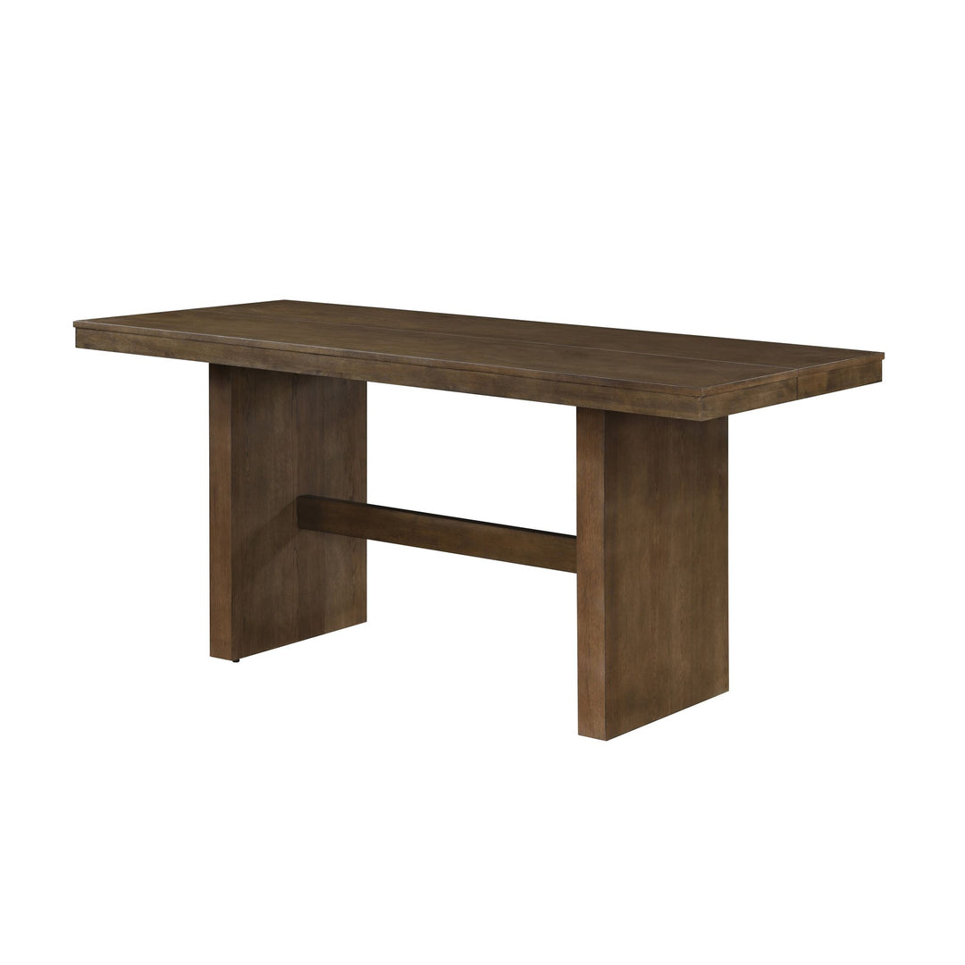 Kody Rectangle Counter Table Base-Dk Walnut