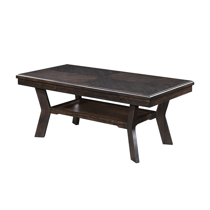 Gia 3 Piece Occasional Set- 1 Coffee &amp; 2 End Tables-Brown