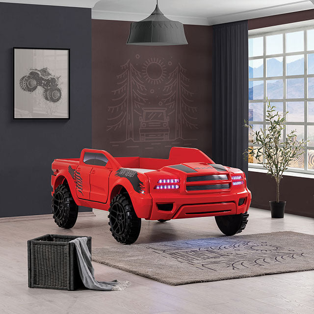 Roverton Bed, Red - view 8