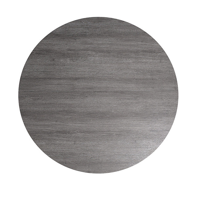 Oberto 5 Pc Round Dining Table Set, Gray - view 2
