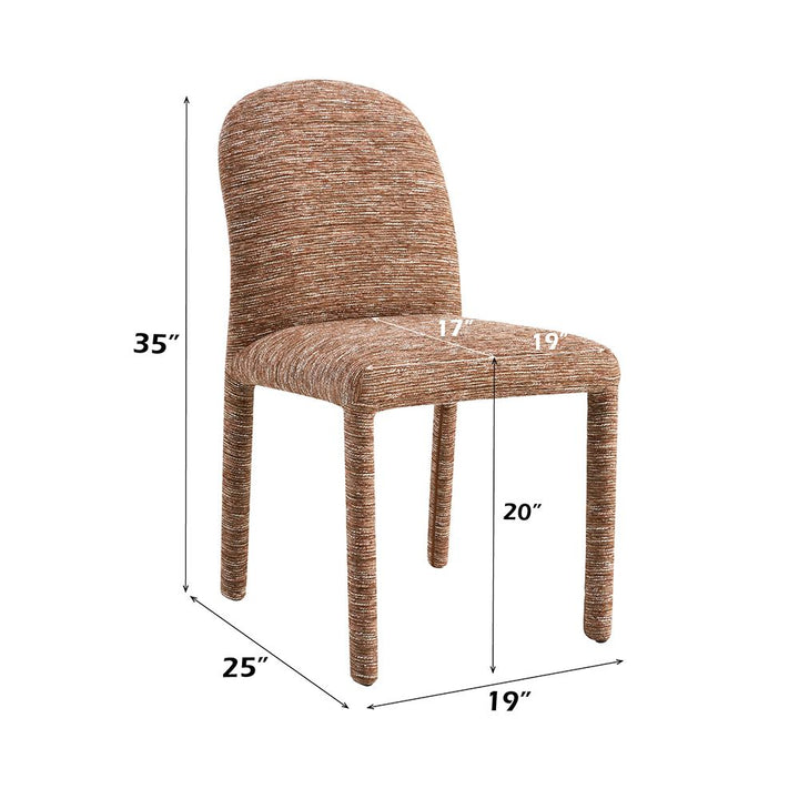 Lidi Side Chair (Set-2) – dimensions diagram