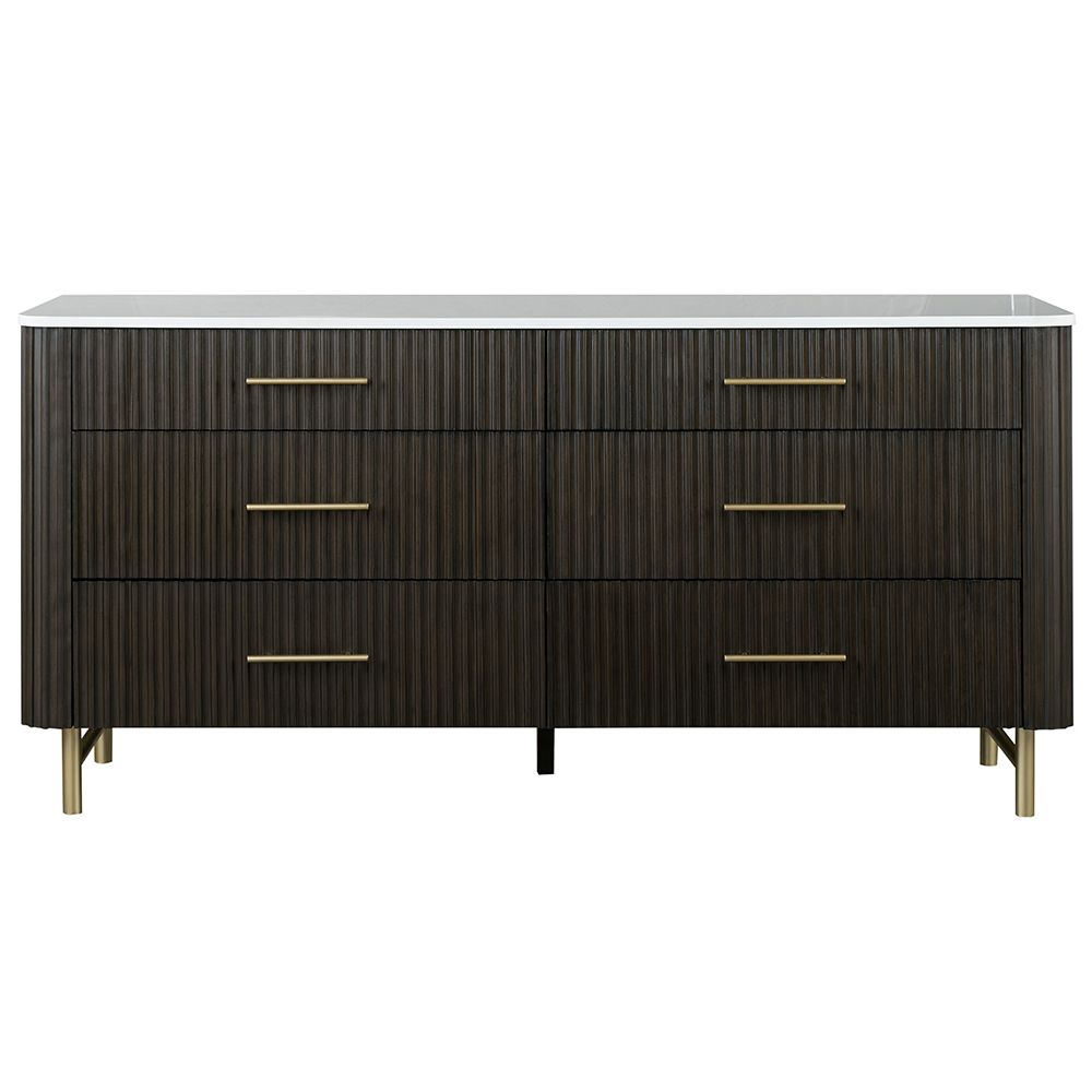 Clayten Dresser w/Marble Top – view 3