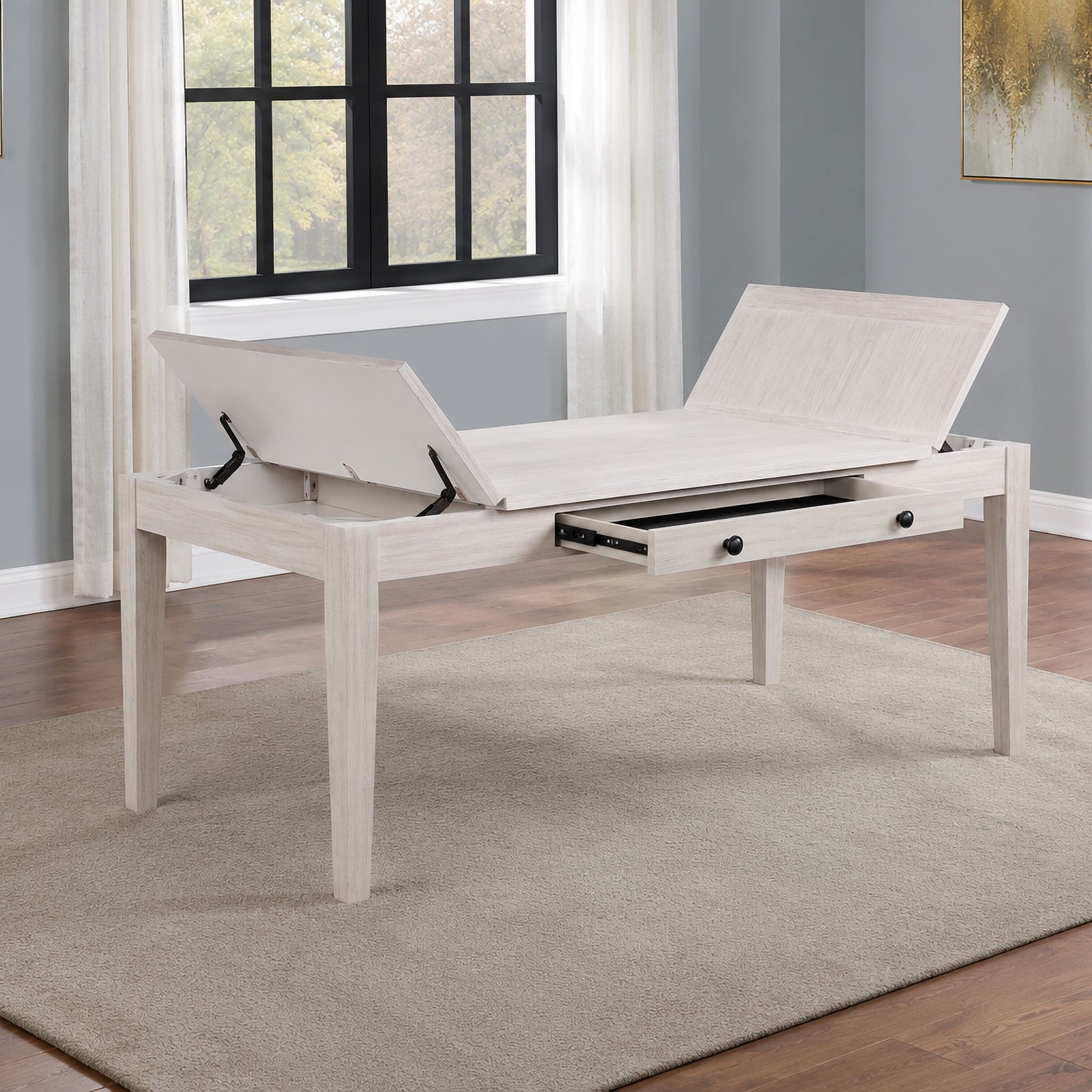 Echo Rectangle Dining Table-Driftwood