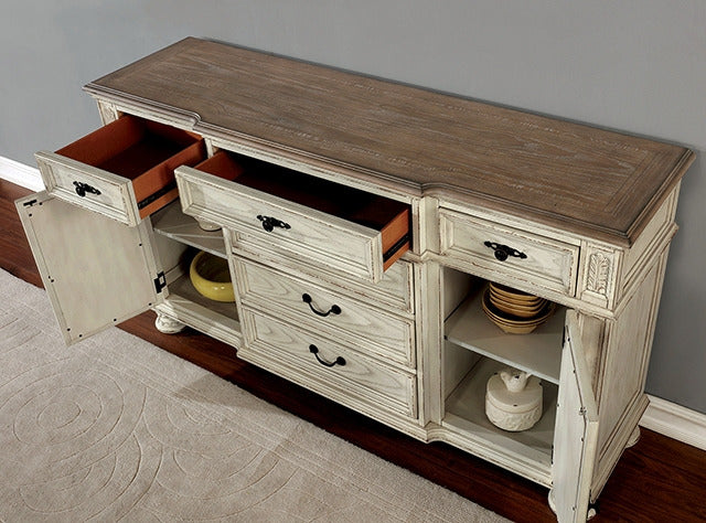 Arcadia Server, Antique White - view 2