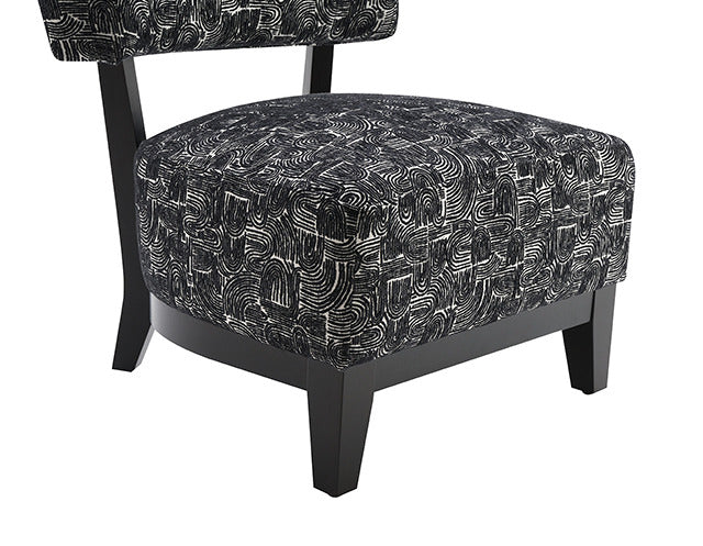Aveni Accent Chair, Black - view 4