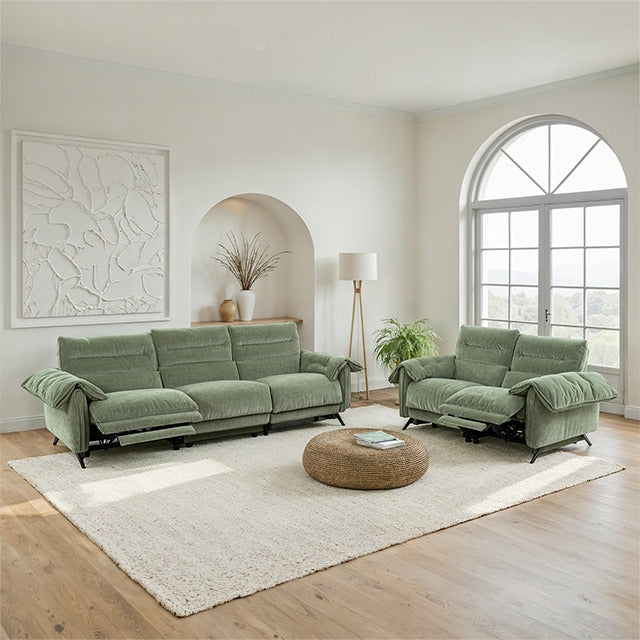 Morley Power Sofa + Loveseat, Sage Green - view 11