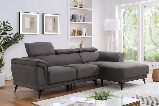 Napanee Sectional, Dark Gray - view 2