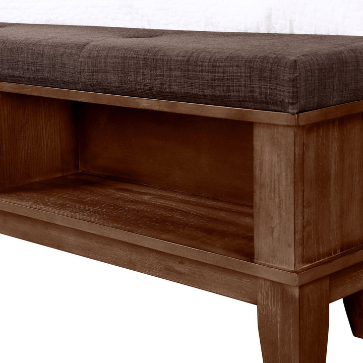 Cagney 5/0 Q Headboard-Chestnut