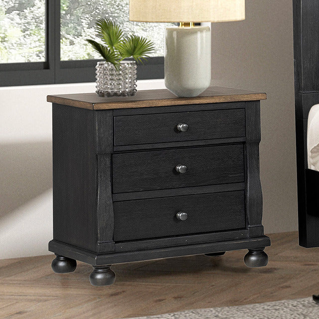 Neue Mills 3-Drawer Nightstand - view 3