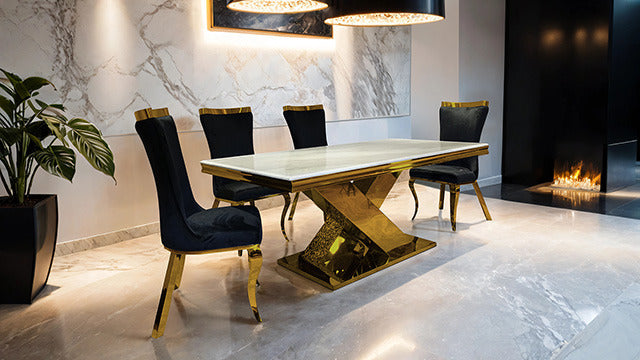 Basilicata Gold Chair, Black - view 2