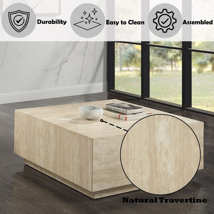 Deon Coffee Table – features callout