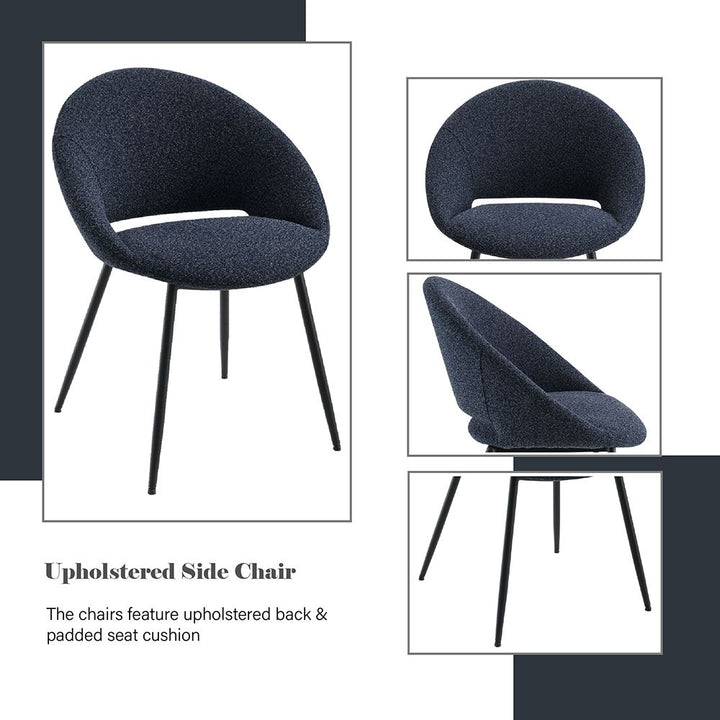 Klaus Side Chair (Set-2) – features callout