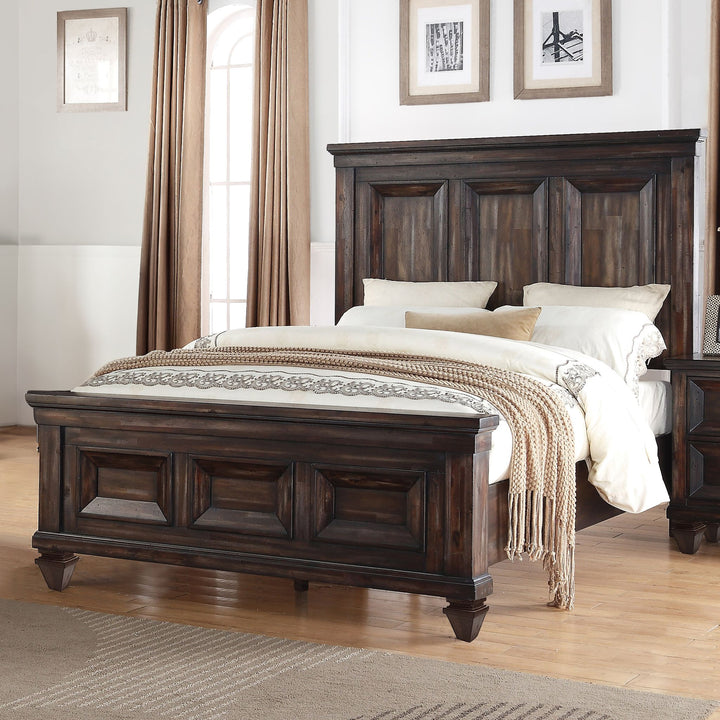 Sevilla 5/0 Q Headboard-Walnut