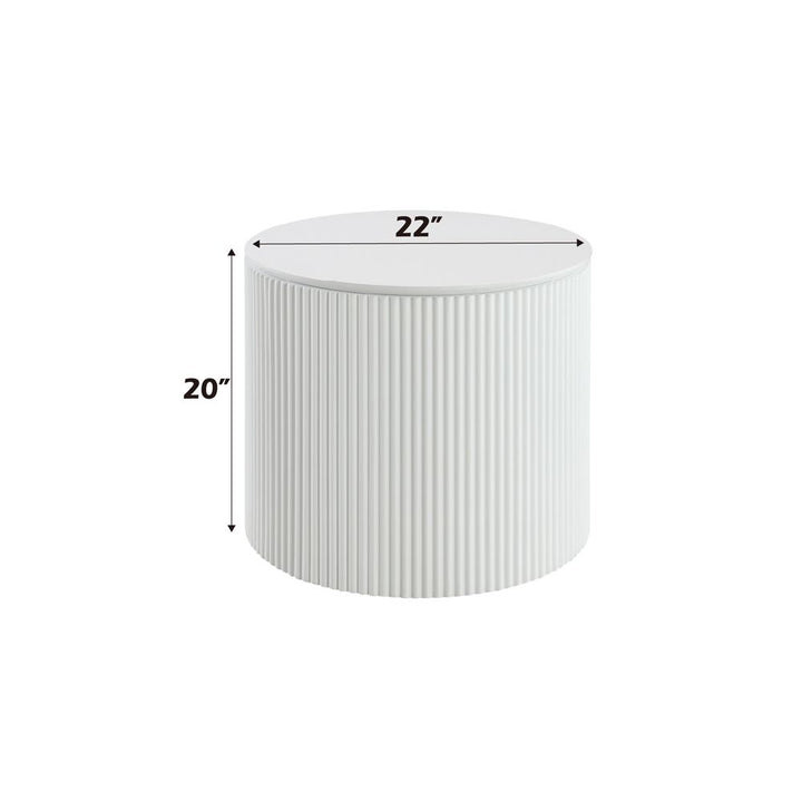 Dyllan End Table – dimensions diagram