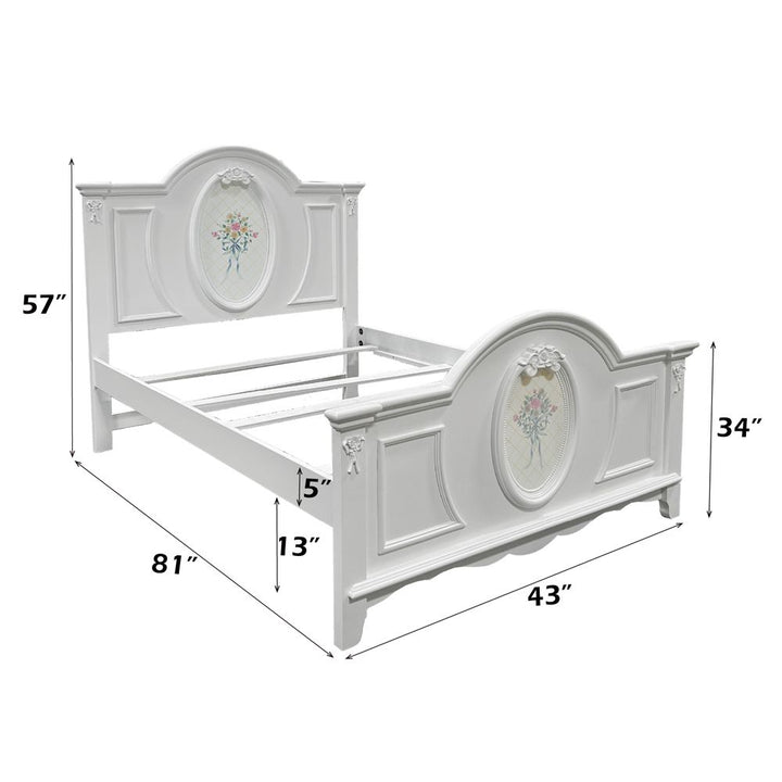 Flora Twin Bed – dimensions diagram