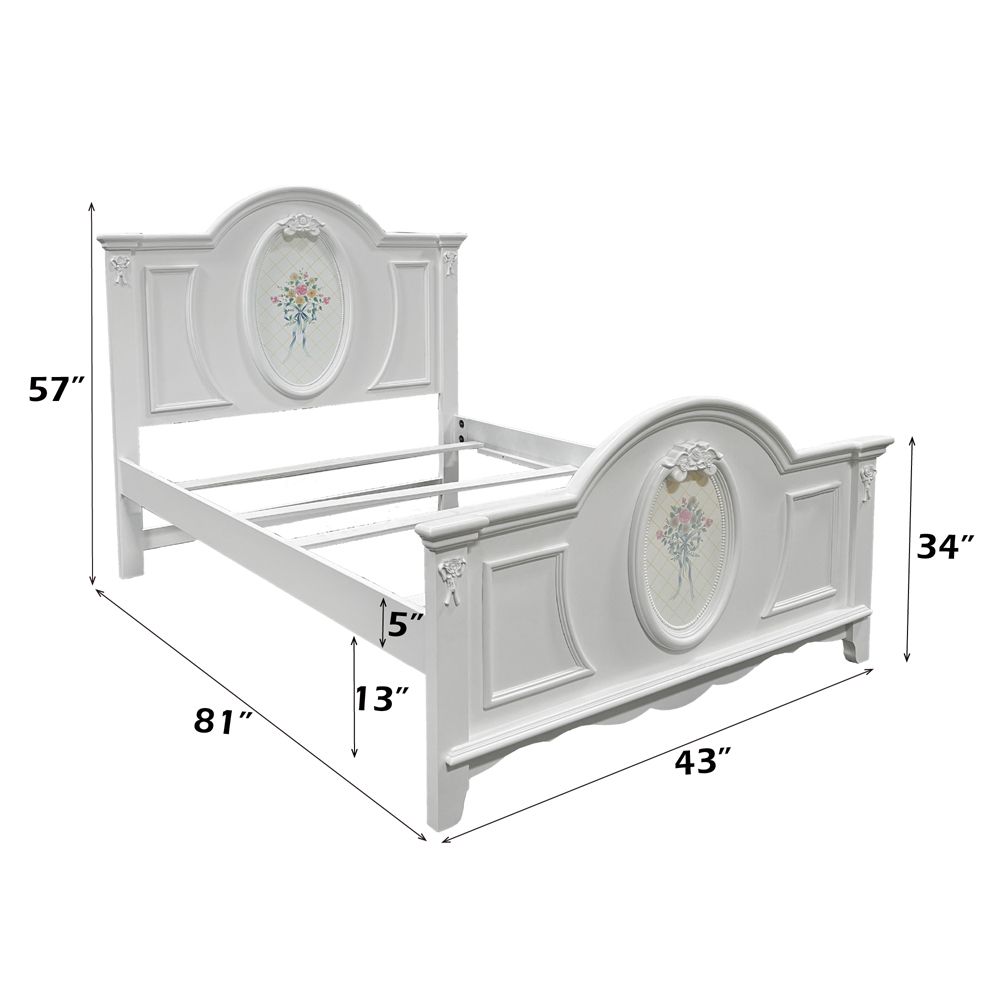 Flora Twin Bed – dimensions diagram