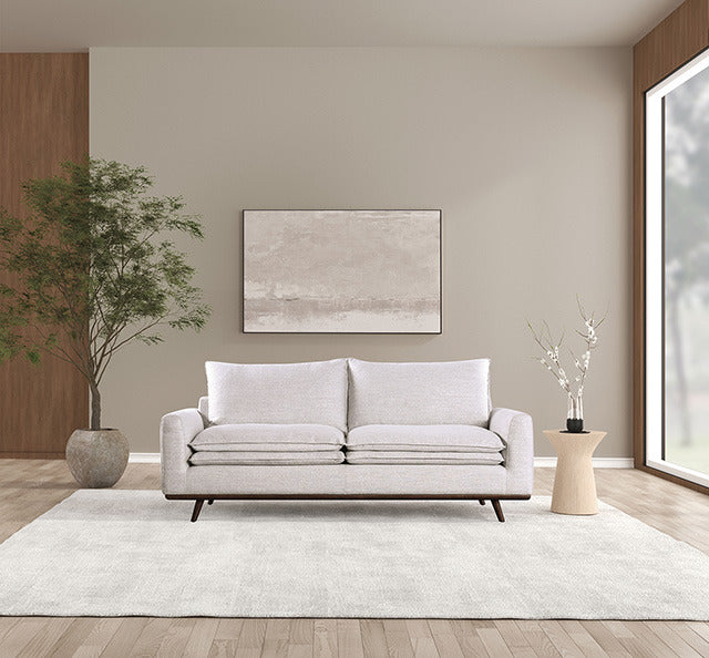 Monthey Sofa, Dark Brown/Light Gray - view 2