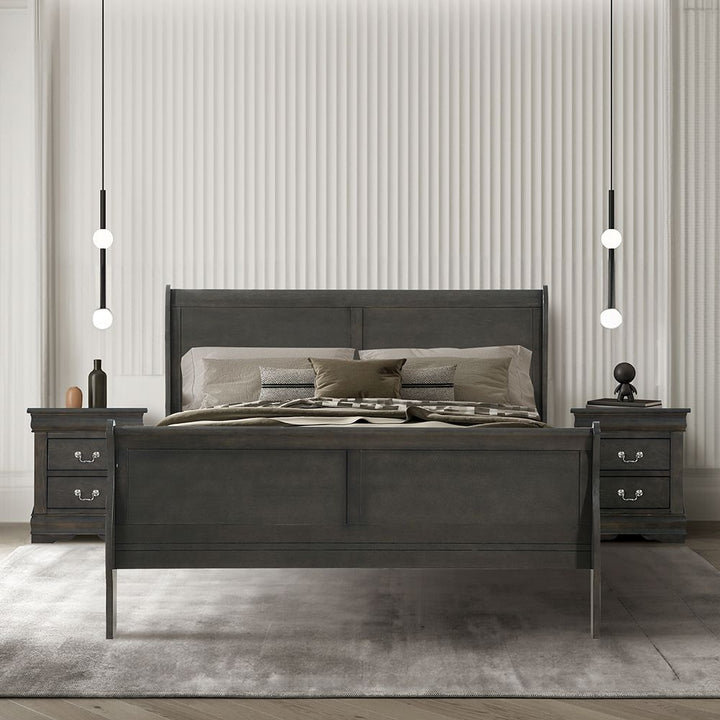 Louis Philippe Eastern King Bed