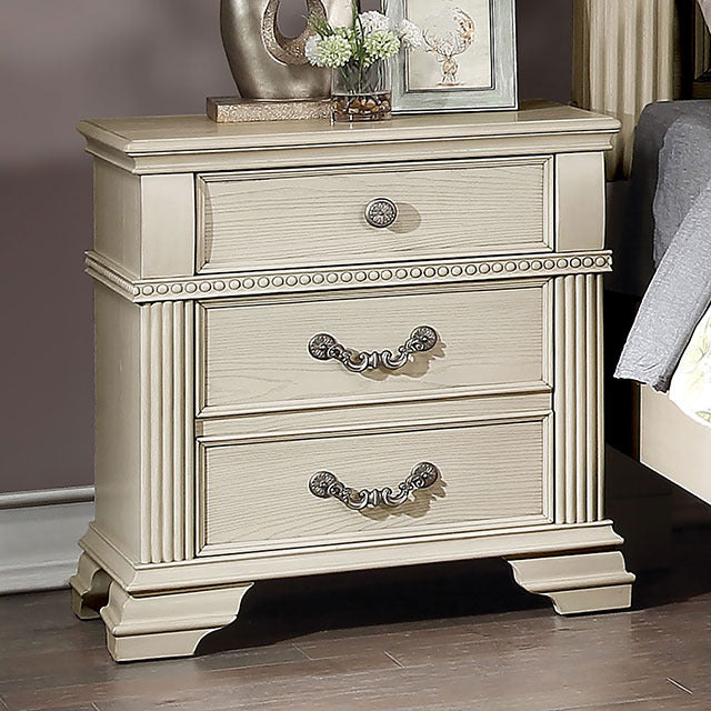 Pamphilos Night Stand, Antique White