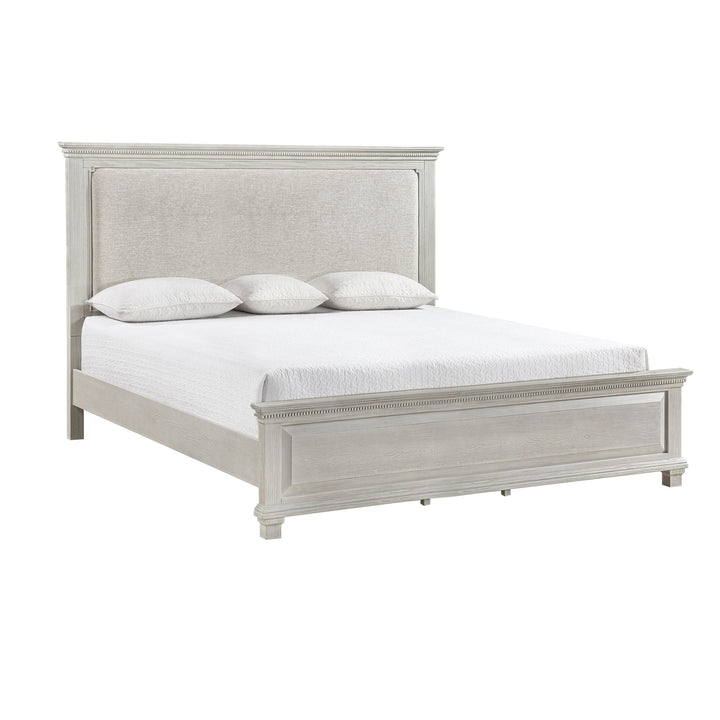 Silver Sands 6/6-6/0 Ek/wk Panel Headboard-Gray