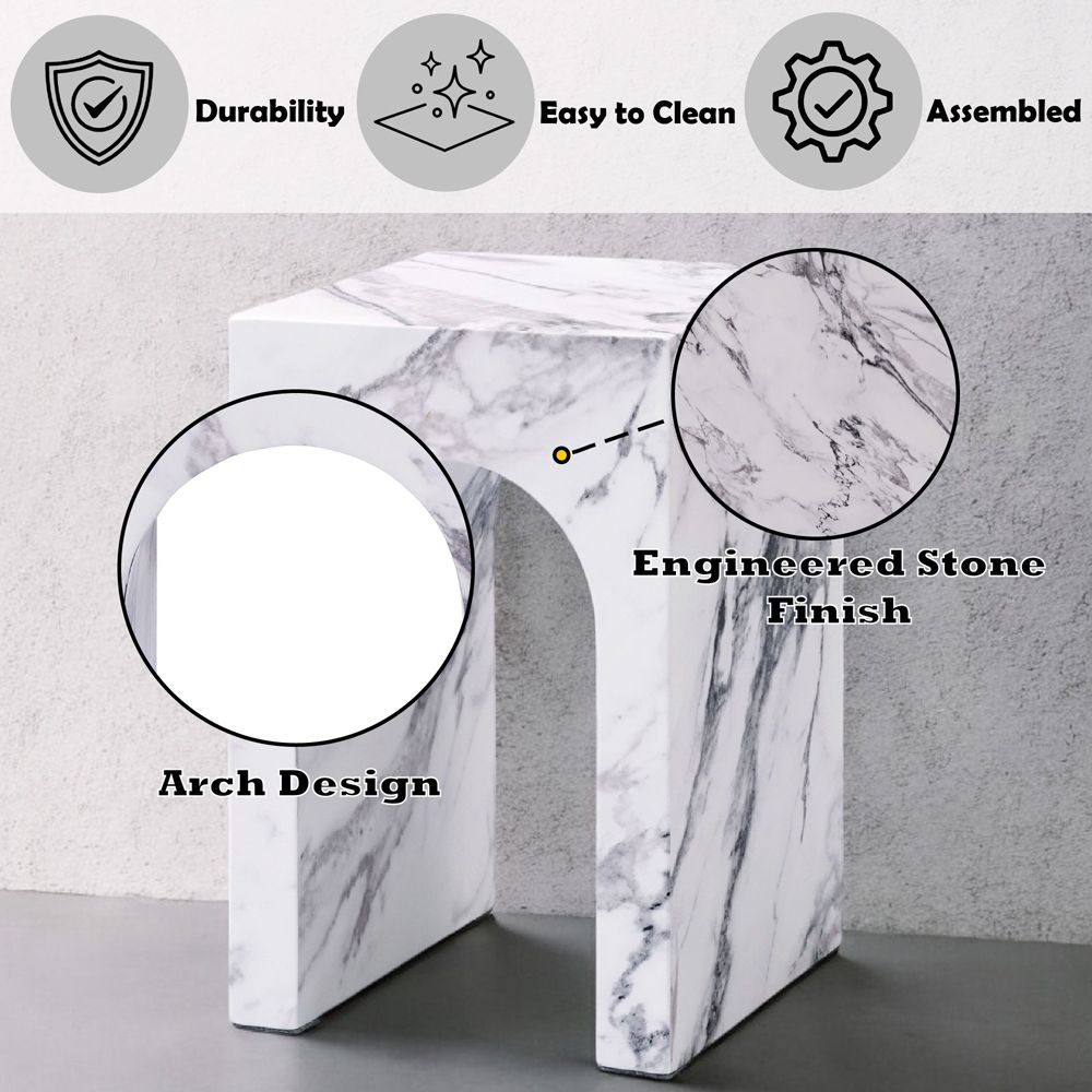 Fritzy End Table – features callout