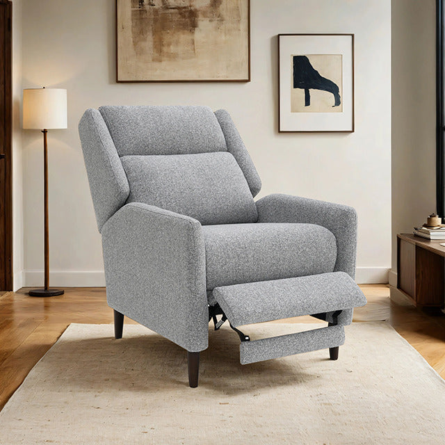 Psyche Pushback Recliner, Gray - view 8