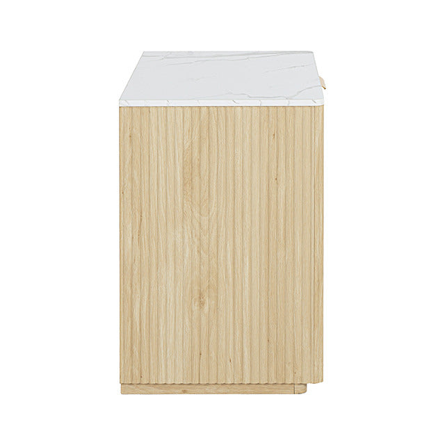 Gants Nightstand W/ Open Shelf, Natural - view 5