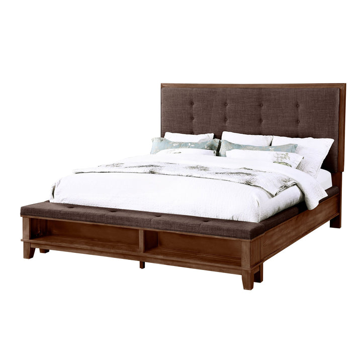 Cagney 5/0 -6/6 Q/ek Side Rails &amp; -Chestnut