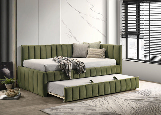 Nardi Twin Daybed W/ Trundle, Olive Green - view 4