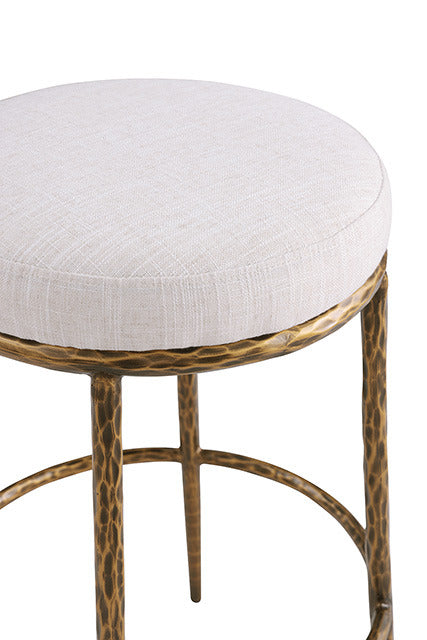 Rilva Counter Ht. Stool, Matte Gold - view 2
