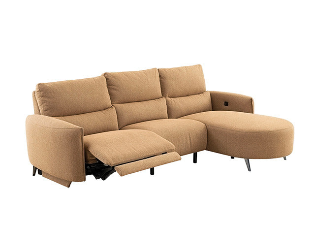 Galten Power Sectional, Brown