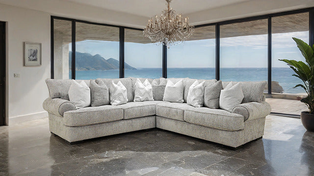 Nerone Sectional, Gray - view 2