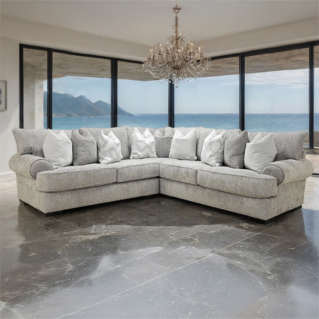 Nerone Sectional, Gray