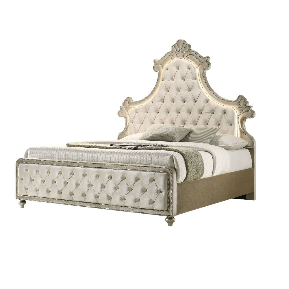 Lucienne Queen Bed W/LED – view 2