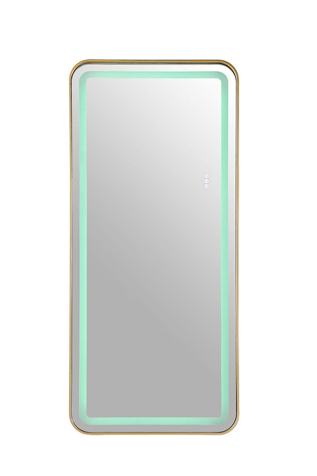 Katlyn Floor Mirror, Gold - view 8