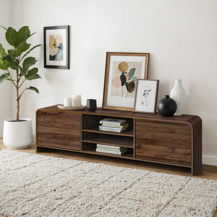Mara 70" TV Console-Walnut
