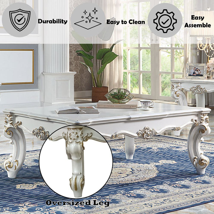 Vendome II Coffee Table – features callout