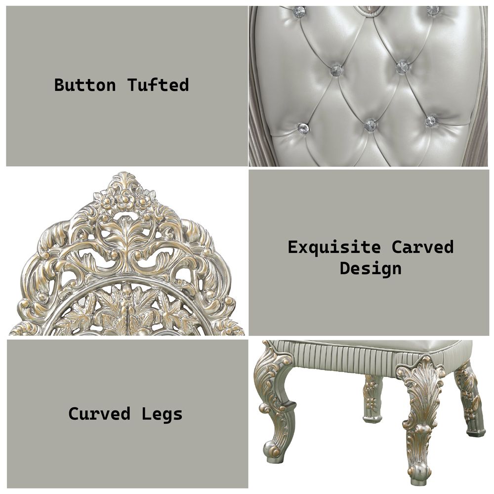 Sandoval Side Chair (Set-2) – features callout