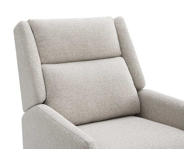 Psyche Pushback Recliner, Beige - view 6