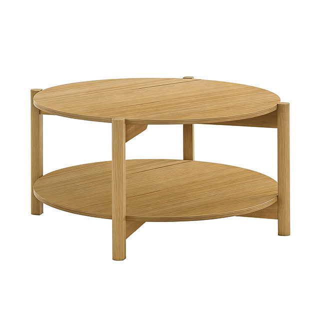 Hyde Round Coffee Table, Natural
