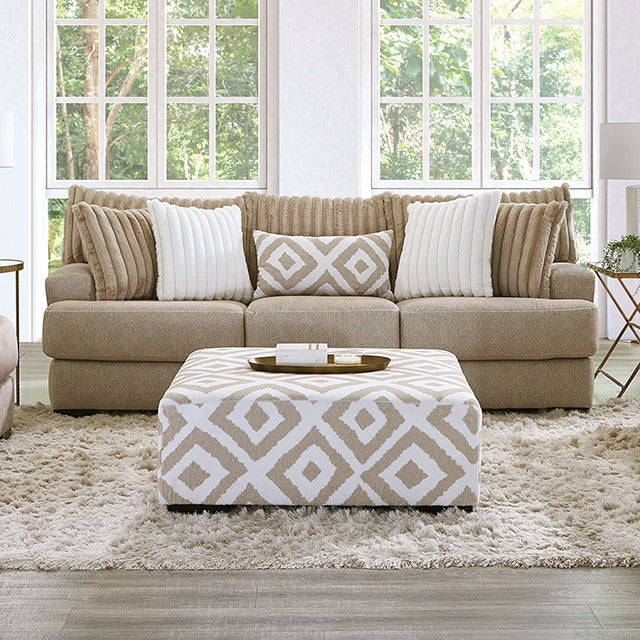 Loughlin Sofa, Light Brown - view 2