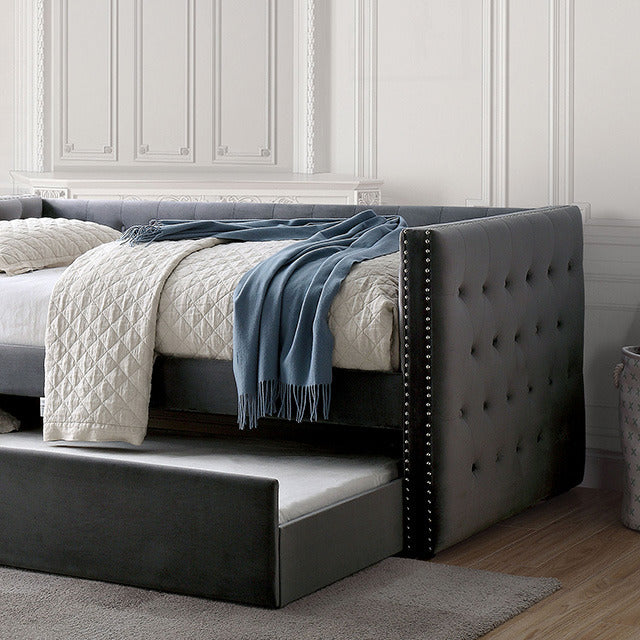 Susanna Daybed W/ Trundle, Gray