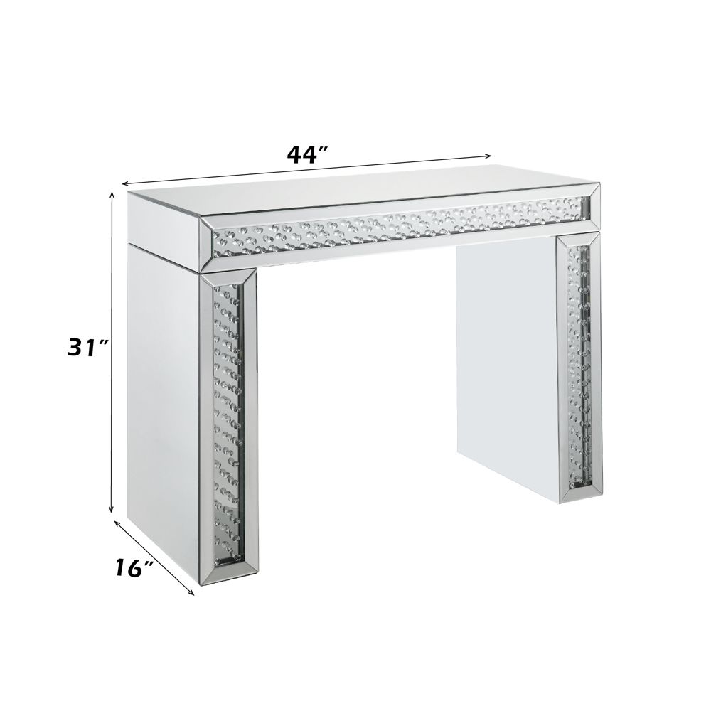 Nysa Vanity Desk – dimensions diagram